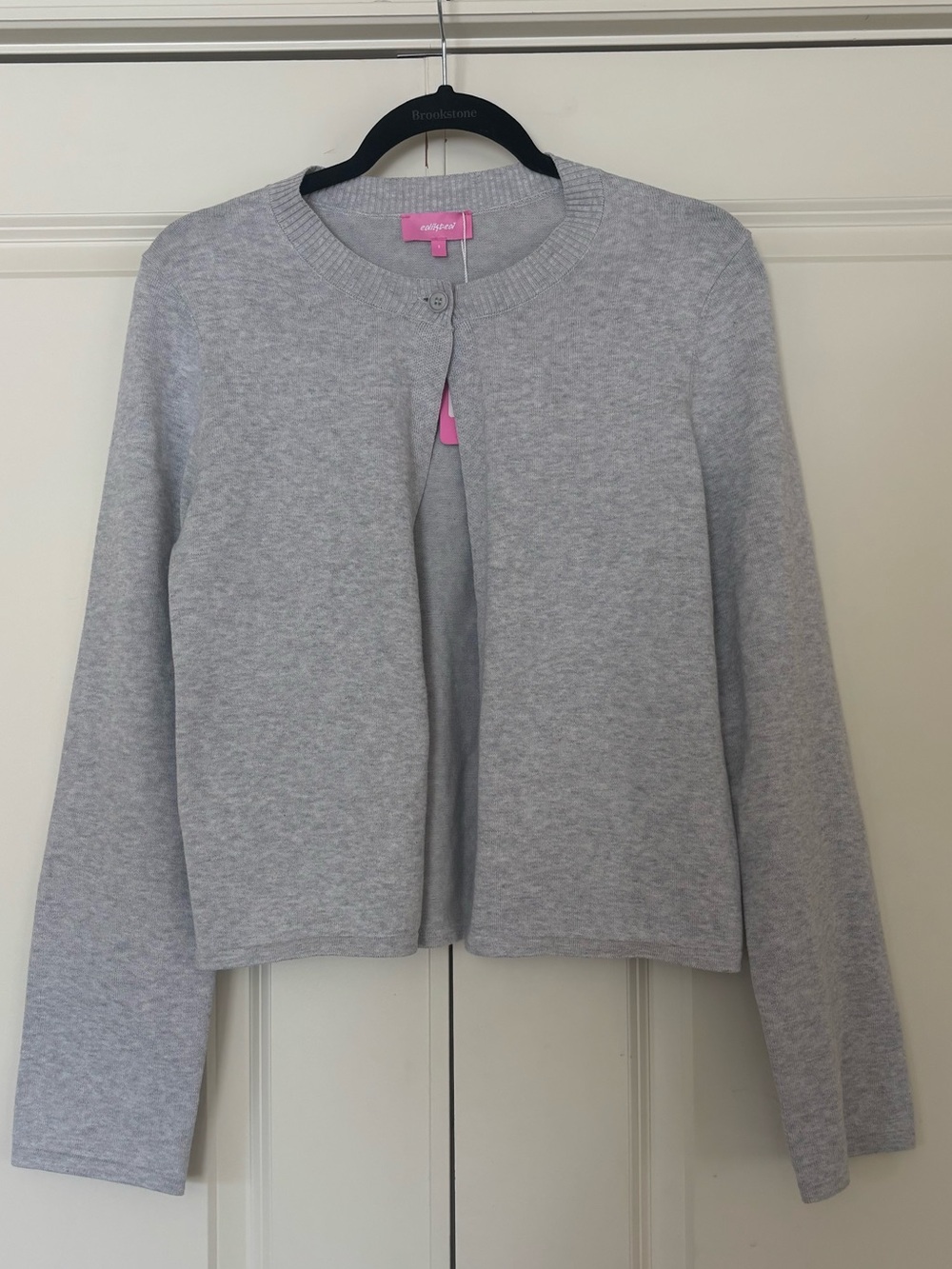 NWT EDIKTED Light Gray Women's Cardigan